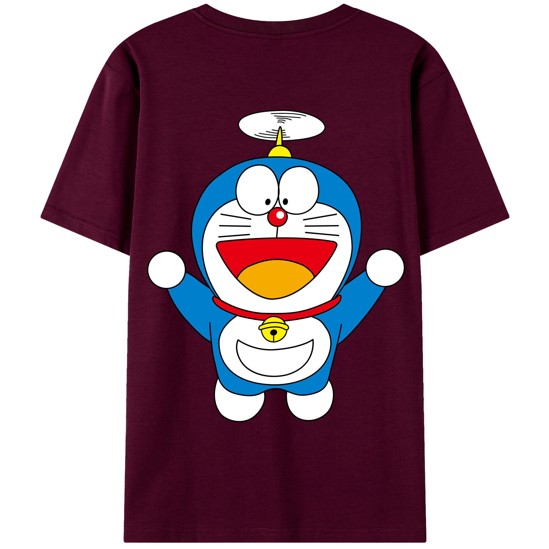 （画像用） ドラえもん Doraemon レディース半袖Tシャツ(バックプリント)